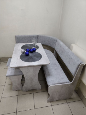 Кухонный уголок Миссия V велюр (цемент) в Среднеколымске - srednekolimsk.mebelnovo.ru | фото