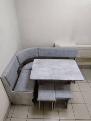 Кухонный уголок Миссия V велюр (цемент) в Среднеколымске - srednekolimsk.mebelnovo.ru | фото