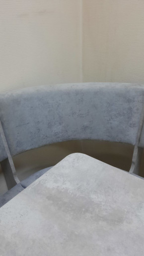 Кухонный уголок Миссия V велюр (цемент) в Среднеколымске - srednekolimsk.mebelnovo.ru | фото