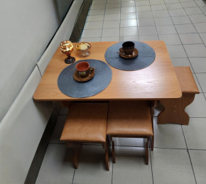 Обеденная зона Миссия (бук) в Среднеколымске - srednekolimsk.mebelnovo.ru | фото