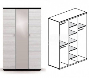 Шкаф 3-х дверный Гретта СБ-208 в Среднеколымске - srednekolimsk.mebelnovo.ru | фото