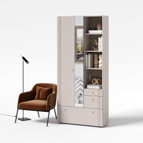 Вешалка с зеркалом Одетта (ВШ1) в Среднеколымске - srednekolimsk.mebelnovo.ru | фото